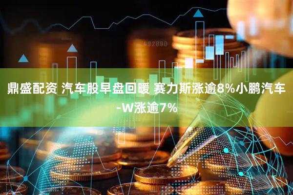鼎盛配资 汽车股早盘回暖 赛力斯涨逾8%小鹏汽车-W涨逾7%