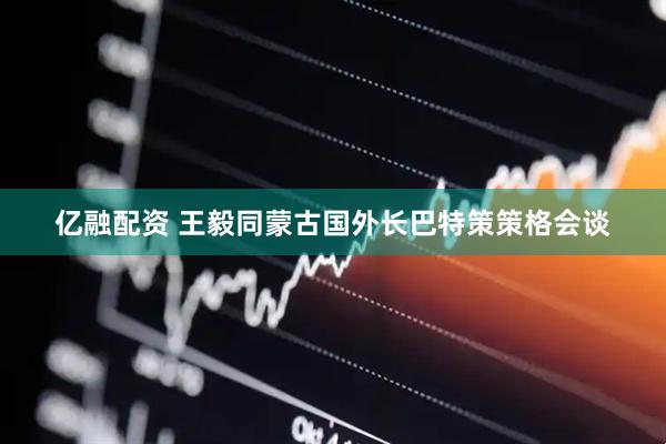 亿融配资 王毅同蒙古国外长巴特策策格会谈
